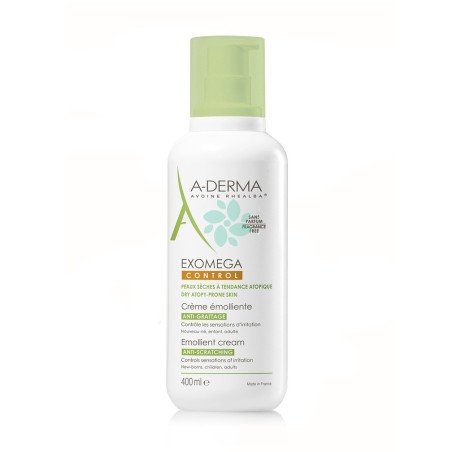 Aderma Exomega Control Crema Emolliente 400 Ml