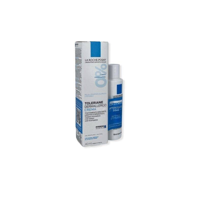 La Roche Posay-phas Toleriane Dermallergo Crema 40 Ml + Dermo Nettoyant 50 Ml Omaggio