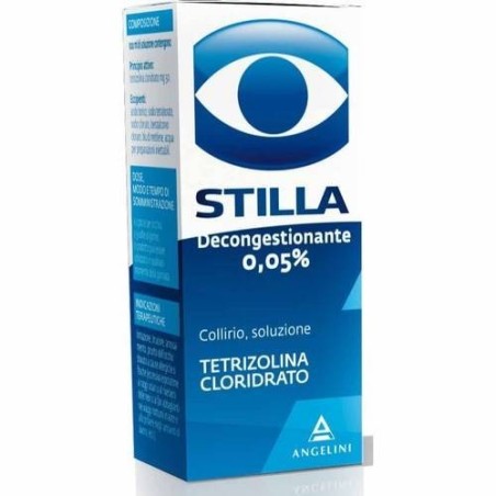 Angelini Stilla Decongestionante 50mg/100ml Collirio, Soluzione Tetrizolina Cloridrato