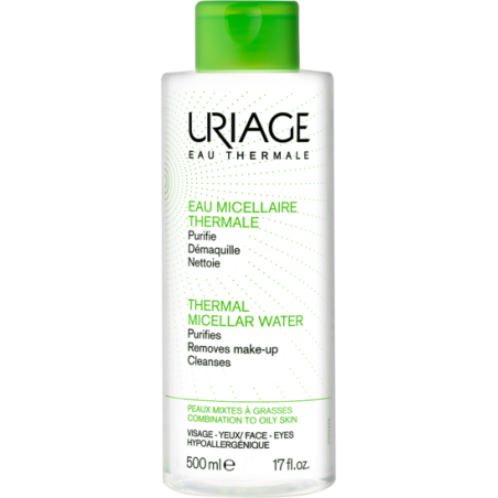 Uriage Laboratoires Dermatolog Uriage Eau Micellaire Thermale Pelli Miste Grasse Flacone 500 Ml