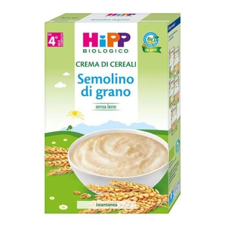 Hipp Italia Hipp Bio Crema Cereali Semolino Di Grano 200 G