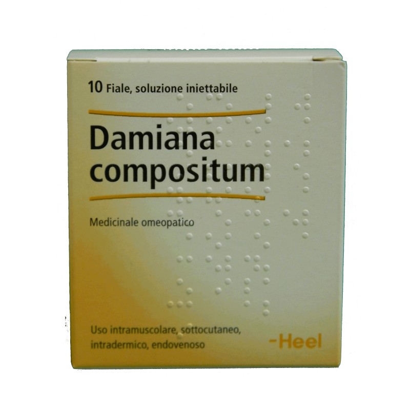 Guna Damiana Composta 10 Fiale Da 2,2 Ml L'una