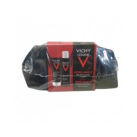 Natale Uomo 2022 1 Vichy Homme Gel Doccia 200 Ml + 1 Vichy Homme Schiuma Da Barba 200 Ml