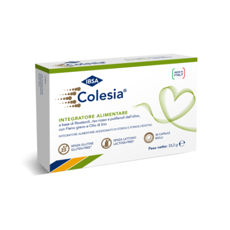 Ibsa Farmaceutici Italia Colesia Soft Gel 30 Capsule Molli