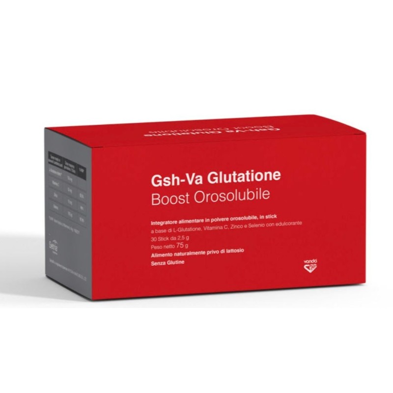 Vanda Omeopatici Gsh Va Glutatione Boost 30 Stick Orosolubili