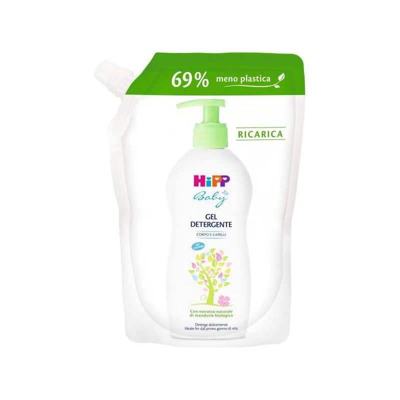 Hipp Italia Hipp Baby Care Ricaricar Gel Detergente Corpo Capelli 400 Ml