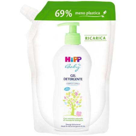 Hipp Italia Hipp Baby Care Ricaricar Gel Detergente Corpo Capelli 400 Ml