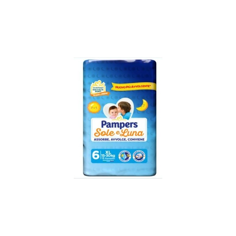 Fater Pampers Sole Luna Xl 13 Pezzi