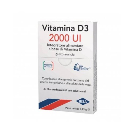 Ibsa Vitamina D3 2000 Ui 30 Film Orodispersibili