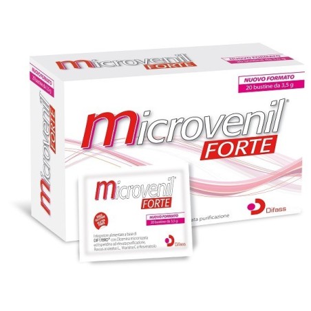 Difass International Microvenil Forte 20 Bustine Da 3,5 G