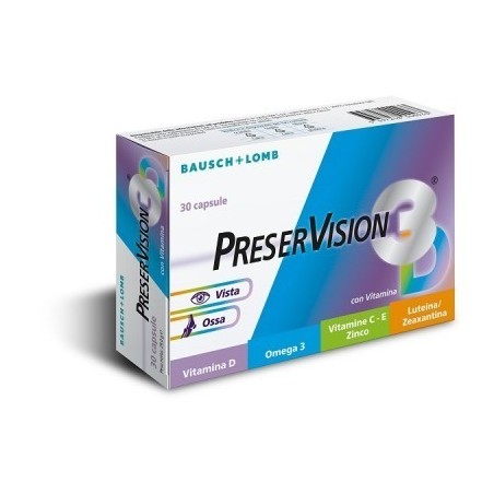 Bausch & Lomb-iom Preservision 3d 30 Capsule Molli