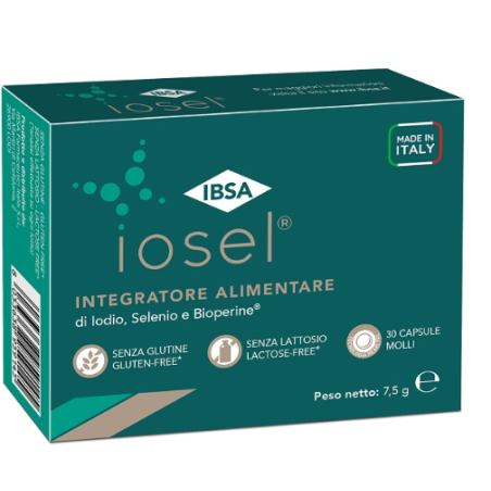 Ibsa Farmaceutici Italia Iosel 30 Capsule Molli