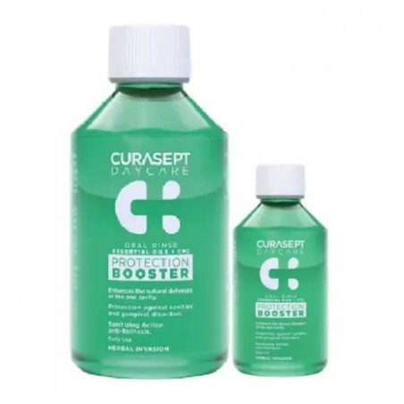 Curasept Daycare Booster Collutorio Herbal Invasion 500 Ml + 100 Ml