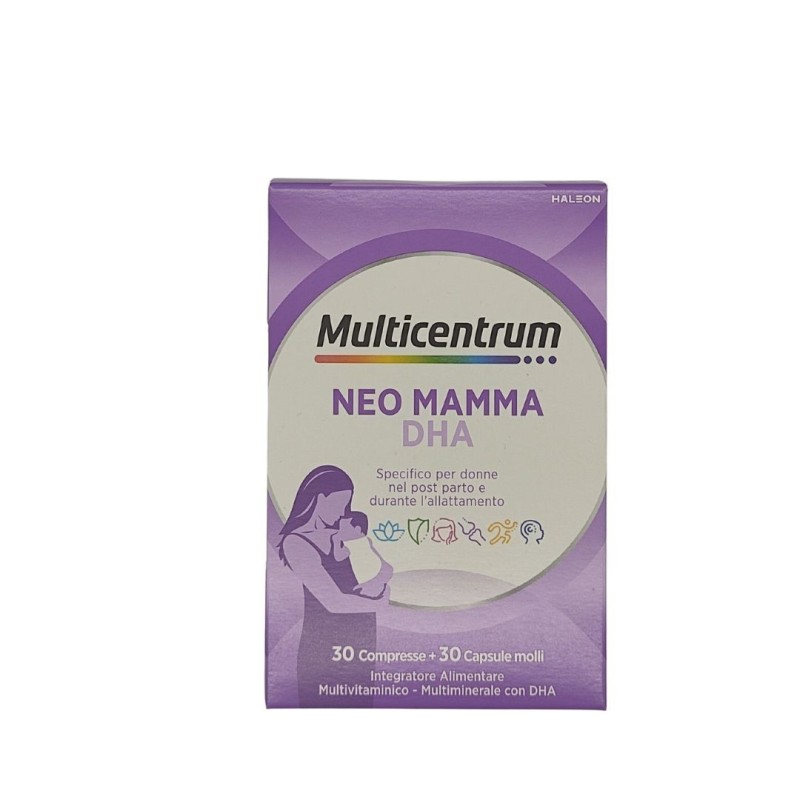 Haleon Italy Multicentrum Neo Mamma Dha 30 Compresse + 30 Capsule Molli