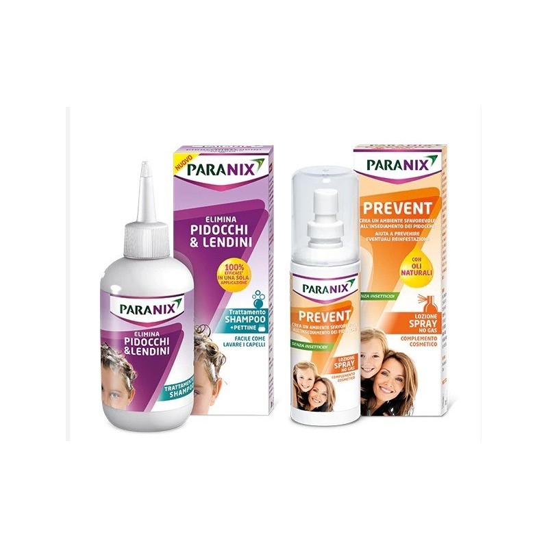 Perrigo Italia Bipacco Paranix Trattamento Shampoo + Shampoo Preventivo