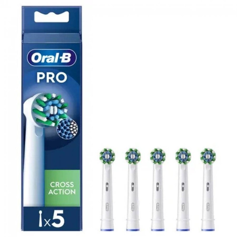 Procter & Gamble Oralb Power Refill Eb50 Crossaction 5 Pezzi