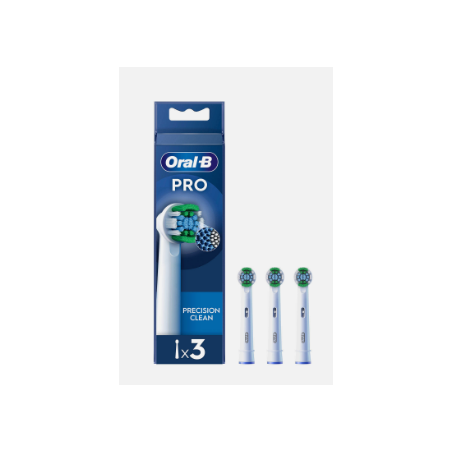 Procter & Gamble Oralb Power Refill Eb20-3 Precision Clean 3 Pezzi