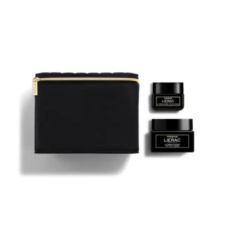 Lierac Premium Coffret Crema Soy 50 Ml + Crema Occhi 20 Ml + Deluxe Trousse