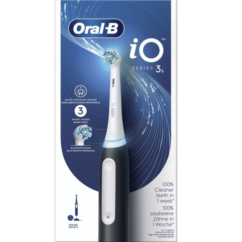 Procter & Gamble Oralb Io3s Black Spazzolino Elettrico