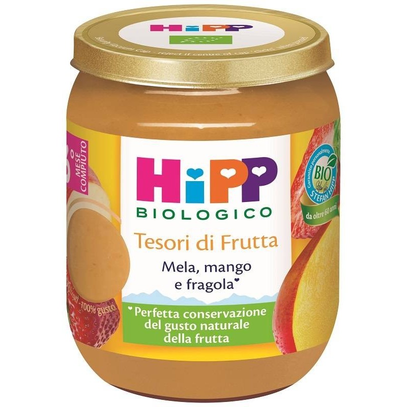 Hipp Italia Hipp Tesori Frutta Mela Mango Fragola 160 G