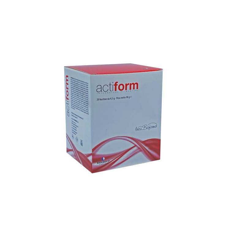 Biogroup Societa' Benefit Actiform 20 Bustine Da 4,5 G