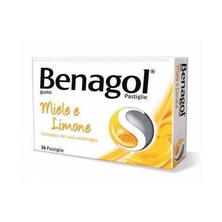 Reckitt Benckiser H. Benagol 1,2 Mg + 0,6 Mg Pastiglie Gusto Ginger E Spezie Benagol 1,2 Mg + 0,6 Mg Pastiglie Gusto Miele E Lim