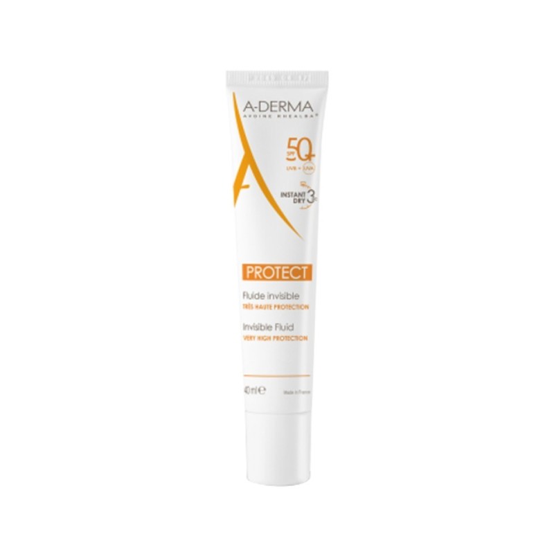 Aderma A-d Protect Fluido Invisibile 50+ 40 Ml