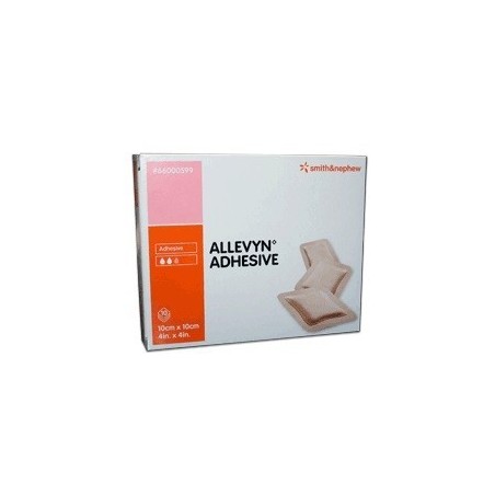 Smith & Nephew Medicazione Allevyn Adhesive 10 Cm X 10 Cm 10 Pezzi