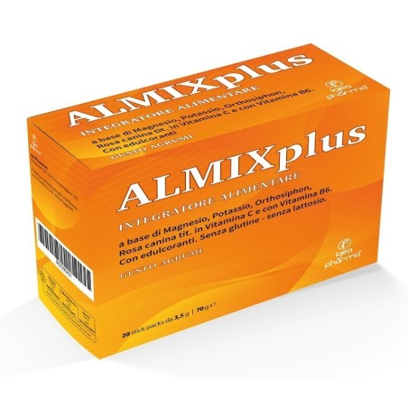 Igea Pharma Almix Plus 20 Stick Pack Gusto Agrumi