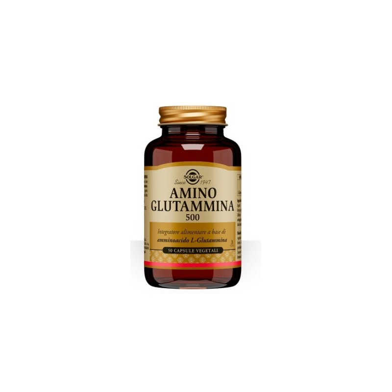 Solgar It. Multinutrient Amino Glutammina 500 50 Capsule Vegetali