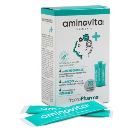 Promopharma Aminovita Plus Memoria 20 Stick Pack X 2 G