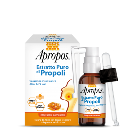 Desa Pharma Apropos Estratto Puro Di Propoli Spray+contagocce 20 Ml