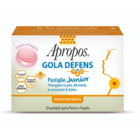 Desa Pharma Apropos Gola Defens Pro 20 Pastiglie Junior Panna Fragola