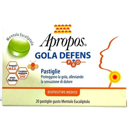 Desa Pharma Apropos Gola Defens Pro 20 Pastiglie Mentolo Eucalipto