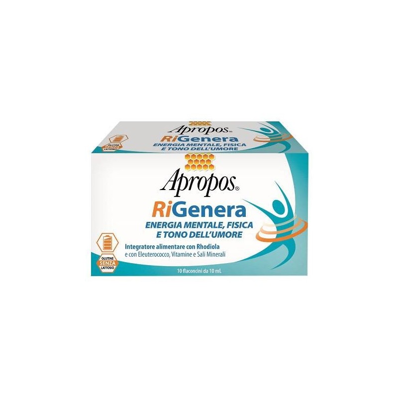 Desa Pharma Apropos Rigenera Energia Fisica E Mentale 10 Flaconcini 10 Ml