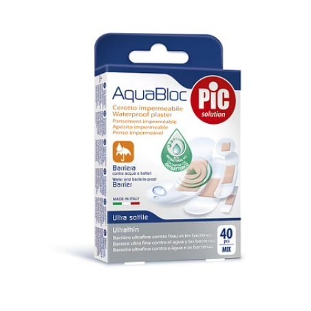 Pikdare Cerotto Pic Aquabloc Mix Antibatterico 40 Pezzi