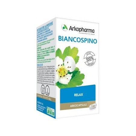 Arkofarm Arko Capsule Biancospino Bio 130 Capsule