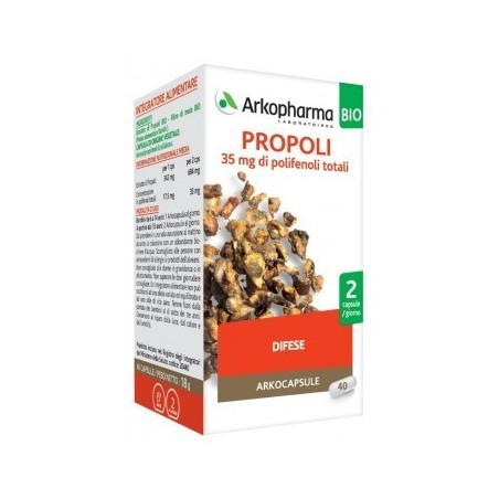 Arkofarm Arkopharma Propoli Bio 40 Capsule