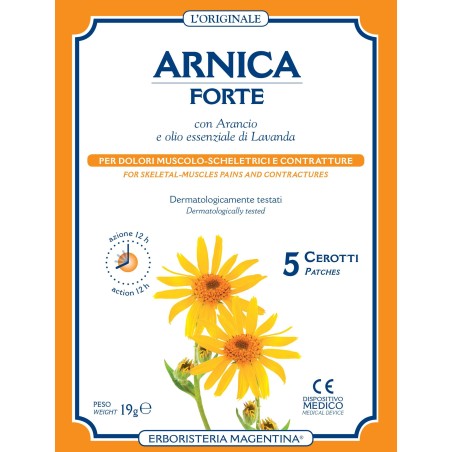 Erboristeria Magentina Arnica Forte Cerotti 5 Pezzi