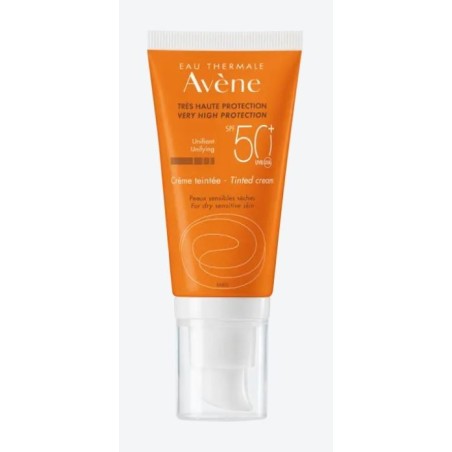 Avene Sol Crema Spf50+ Colorata Nuova Formula 50 Ml