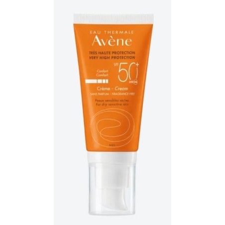 Avene Sol Crema Spf50+ Senza Profumo Nuova Formula 50 Ml