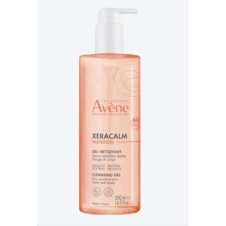 Avene Xeracalm Nutrition Gel Detergente 500 Ml