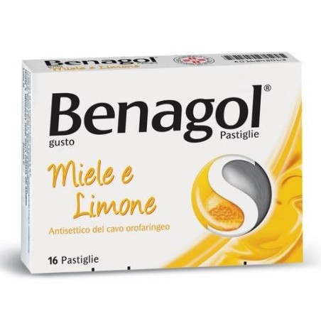 Reckitt Benckiser H. Benagol 1,2 Mg + 0,6 Mg Pastiglie Gusto Ginger E Spezie Benagol 1,2 Mg + 0,6 Mg Pastiglie Gusto Miele E Lim