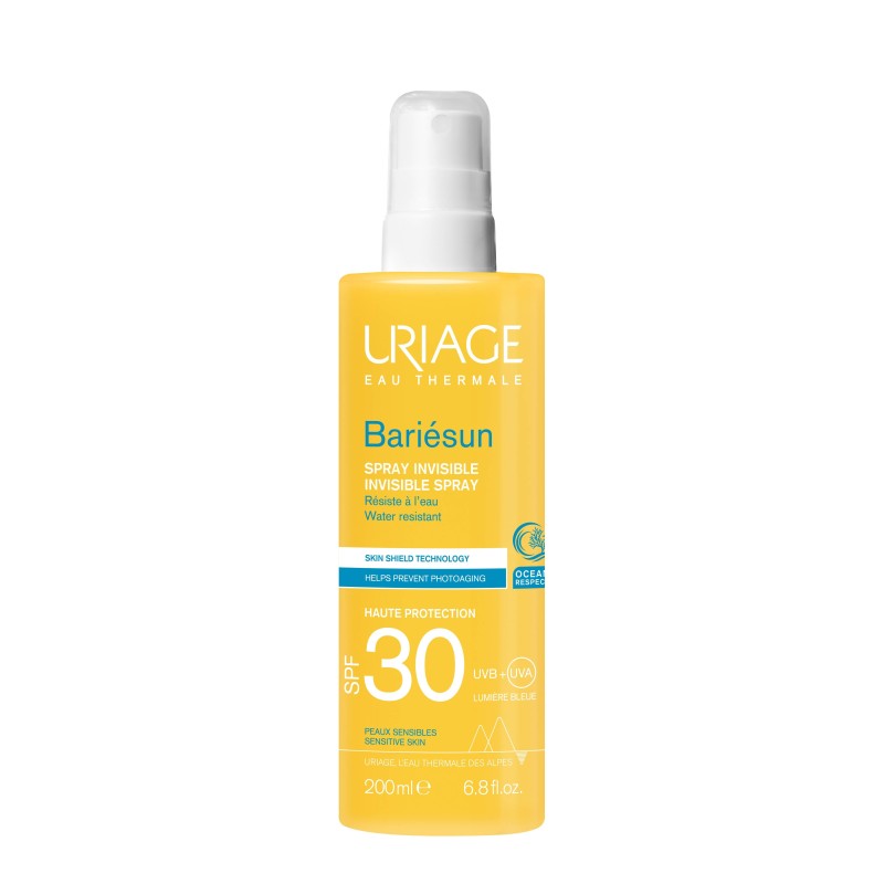 Uriage Laboratoires Dermatolog Eau Thermale Bariesun Spray Invisibile Spf30 200 Ml