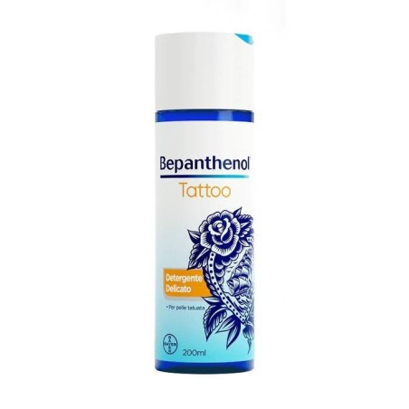 Bayer Bepanthenol Tattoo Detergente Delicato 200 Ml