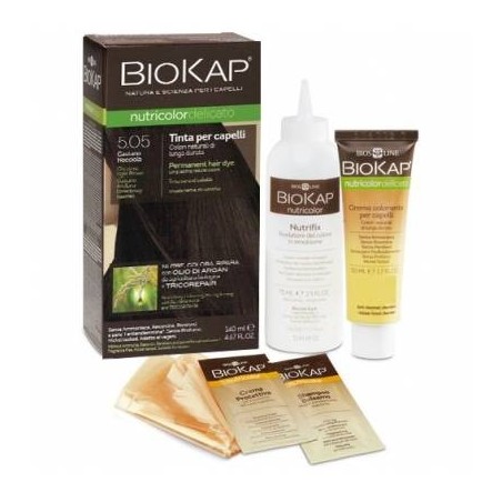 Bios Line Biokap Nutricolor Delicato 5,05 Castano Nocciola Tinta Tubo + Flacone