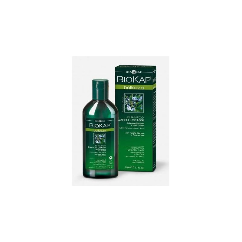 Bios Line Biokap Bellezza Shampoo Capelli Grassi 200 Ml Biosline