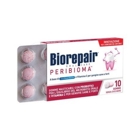 Coswell Biorepair Peribioma Gomme Masticabili 10 Compresse Da 1,2 G