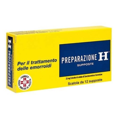 Haleon Italy Preparazione H 23 Mg Supposte Estratto Di Cellule Di Saccharomyces Cerevisiae