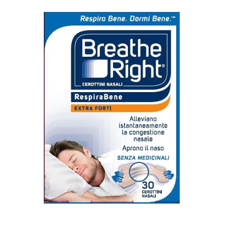 E. Fa. S. Cerotti Nasali Breathe Right Extra Forte 30 Pezzi